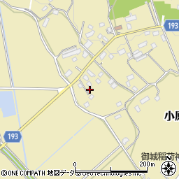 茨城県笠間市小原2941周辺の地図