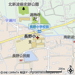 群馬県高崎市南新波町77周辺の地図