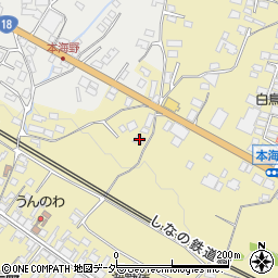 長野県東御市本海野1410周辺の地図