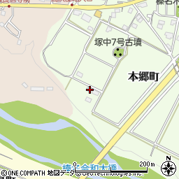 群馬県高崎市本郷町515周辺の地図