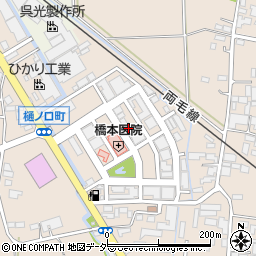 井澤屋周辺の地図