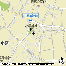 茨城県笠間市小原1213周辺の地図