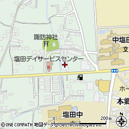 長野県上田市中野89周辺の地図