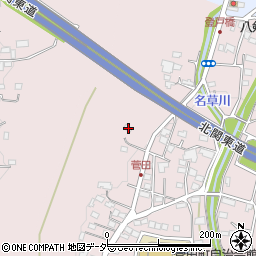 栃木県足利市菅田町192周辺の地図