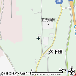 栃木県真岡市久下田177周辺の地図