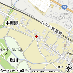 長野県東御市本海野229周辺の地図