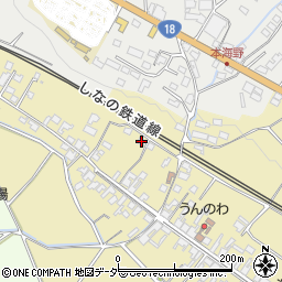 長野県東御市本海野931周辺の地図