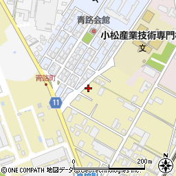 石川県小松市符津町ソ30周辺の地図