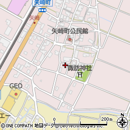 石川県小松市矢崎町イ周辺の地図