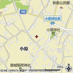 茨城県笠間市小原2229周辺の地図