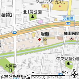 茨城県桜川市西桜川周辺の地図
