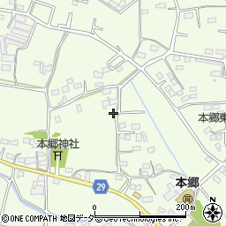 群馬県高崎市本郷町1170周辺の地図