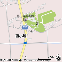 茨城県桜川市西小塙1673周辺の地図
