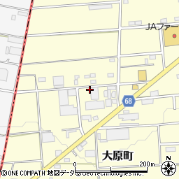 群馬県太田市大原町2363周辺の地図