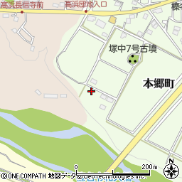 群馬県高崎市本郷町536周辺の地図