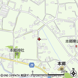 群馬県高崎市本郷町1101周辺の地図