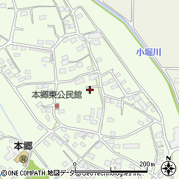 群馬県高崎市本郷町1936周辺の地図