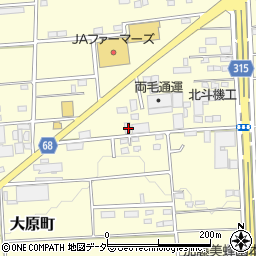 群馬県太田市大原町2348周辺の地図