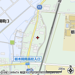 栃木県栃木市大平町川連638周辺の地図