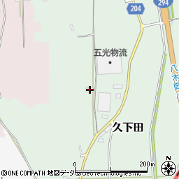 栃木県真岡市久下田177-1周辺の地図