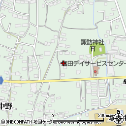 長野県上田市中野314周辺の地図
