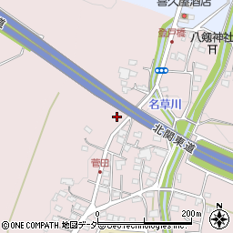 栃木県足利市菅田町200周辺の地図