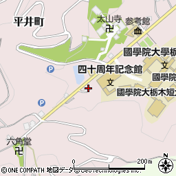 栃木県栃木市平井町622周辺の地図