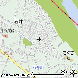 石井簡易郵便局周辺の地図