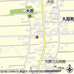 群馬県太田市大原町1361-1周辺の地図