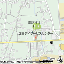 長野県上田市中野300-4周辺の地図