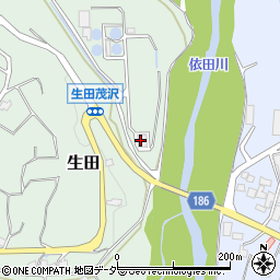 長野県上田市生田2635-3周辺の地図