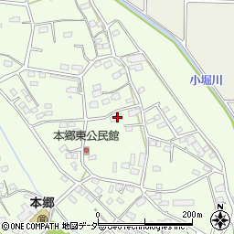 群馬県高崎市本郷町1941周辺の地図