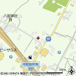 茨城県水戸市河和田町493-5周辺の地図