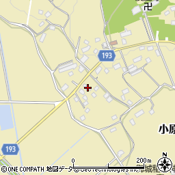 茨城県笠間市小原2937周辺の地図