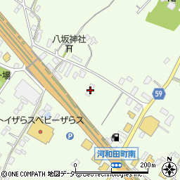 茨城県水戸市河和田町3658周辺の地図