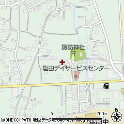 長野県上田市中野300-3周辺の地図