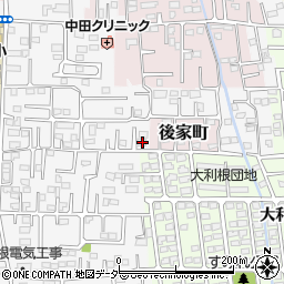 群馬県前橋市箱田町982周辺の地図