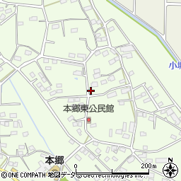 群馬県高崎市本郷町1951周辺の地図