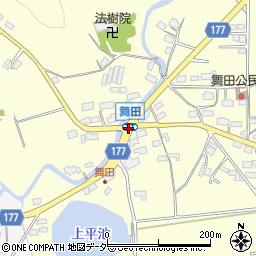 舞田周辺の地図