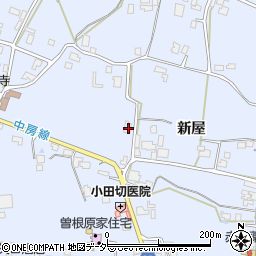 長野県安曇野市穂高有明新屋1389周辺の地図
