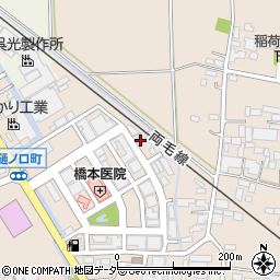 栃木県栃木市樋ノ口町425周辺の地図