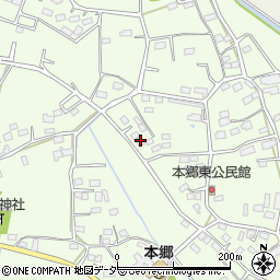 群馬県高崎市本郷町1965周辺の地図