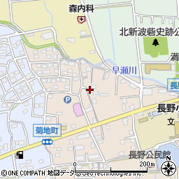 群馬県高崎市南新波町125周辺の地図