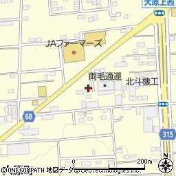 群馬県太田市大原町2346周辺の地図