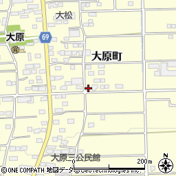 群馬県太田市大原町934-6周辺の地図