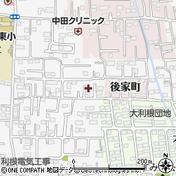 群馬県前橋市箱田町985周辺の地図