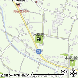 群馬県高崎市本郷町1283周辺の地図