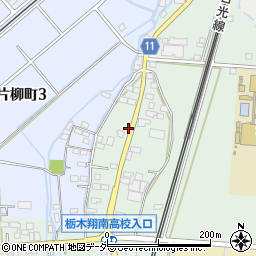 栃木県栃木市大平町川連645周辺の地図