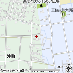 群馬県高崎市沖町286-2周辺の地図