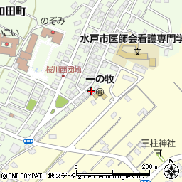 茨城県水戸市河和田町56-30周辺の地図